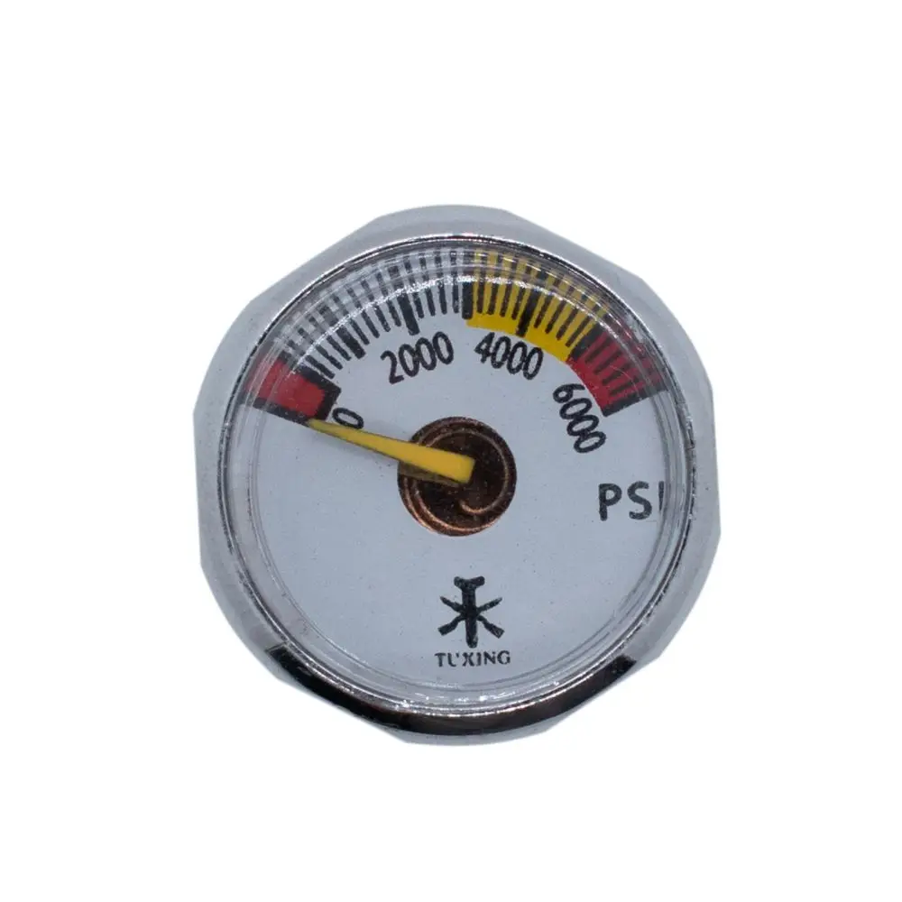 30Mpa 300Bar 4500Psi  PCP Air Compressor Part High Pressure Hand Pump  Accessories Pressure Gauge Thread M10