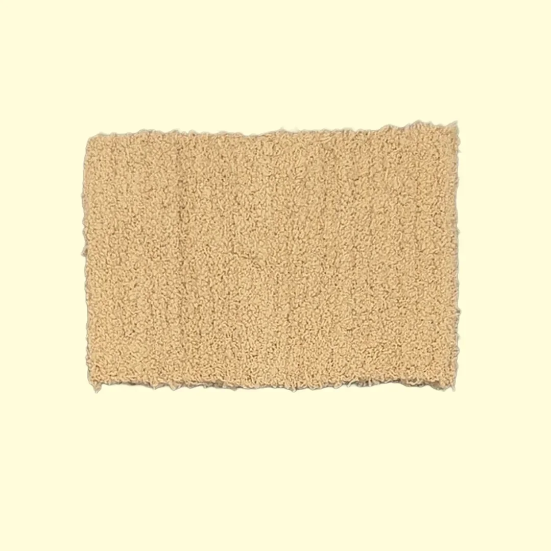 

A Simple and Warm Plush Face Mask for Autumn and Winter Wide-brimmed Solid-color Hair Tie for Ladies