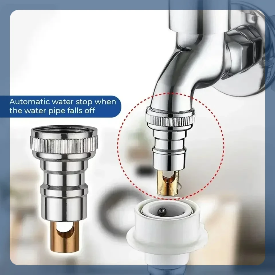

Бытовой смеситель для автоматической стиральной машины, автоматический запорный клапан, смеситель для раковины, смеситель для балкона, садовый смеситель