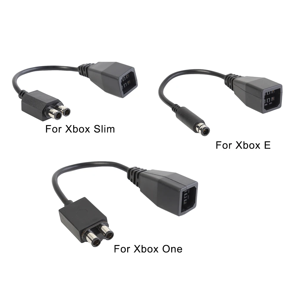 الألعاب نقل وصلة كابل سلك ل مايكروسوفت Xbox 360 إلى Xbox سليم/واحد/E مصدر كهرباء بتيار ترددي كابل محول محول