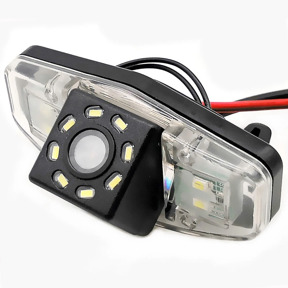 Caméra de recul de voiture, 8LED, pour Pilot Accord, transport TSX