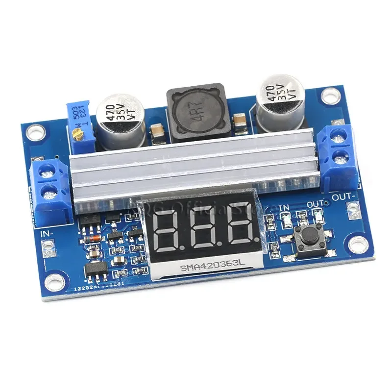 DC DC-DC 3~35V to 3.5~35V LTC1871 Booster step up Step-up module Converter Regulated Power Supply+VoltMeter