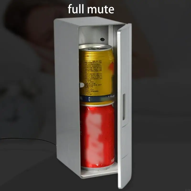 USB Refrigerator Mini Fridge Freezer Electric Car Cooler Warmer Drink Beer Cooling Freezer for Birthday Valentine's Day  view 3