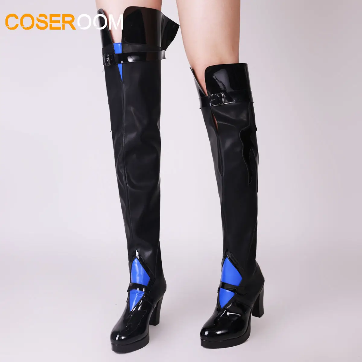 Honkai Star Rail Acheron คอสเพลย์รองเท้าการ์ตูนอะนิเมะปาร์ตี้ฮาโลวีนเกมคอสเพลย์ Prop