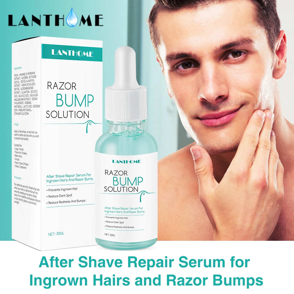 1 pc 30ml Reparatur serum nach der Haaren tfernung verhindern ein gewachsene Haare und Rasiermesser Körper behandlung glatte Haut reduzieren dunkle Flecken