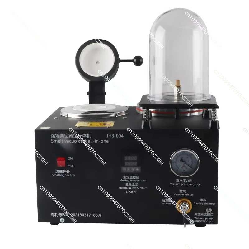 3-In-1 Service Equipment 2L Lost Wax Casting Metal Melting Furnace Jewelry Vacuum Casting Machine