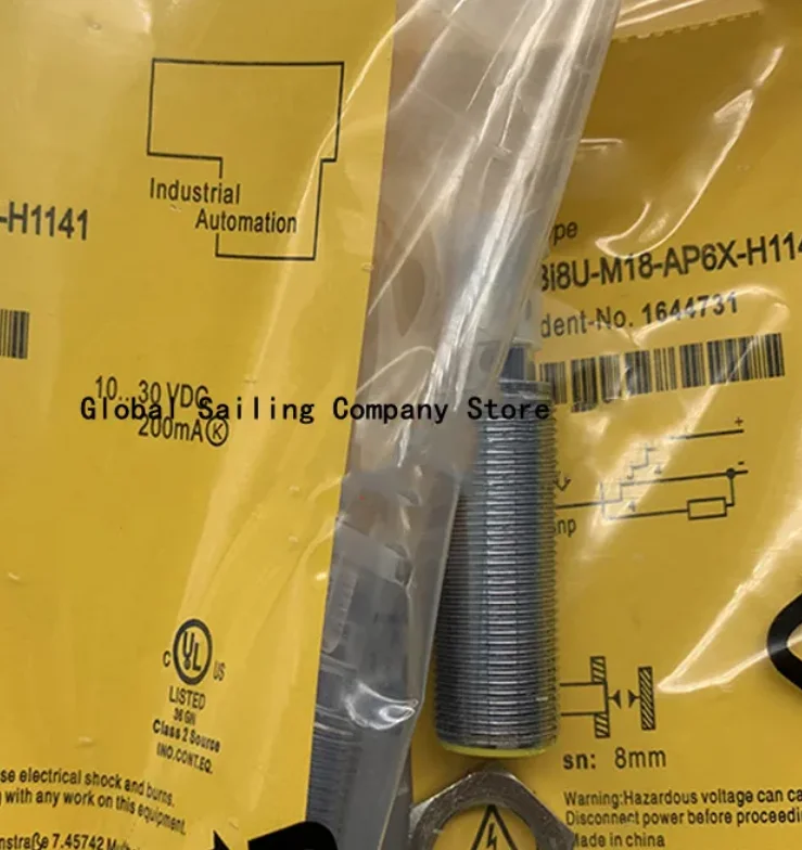 

3 шт. новый бесконтактный переключатель BI8U-M18-AP6X-H1141 BI8U-M18-AN6X-H1141