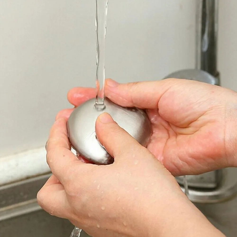 

1/3/10pcs Hand Wash Stainless Steel Soap Bar Deodorize Rub Eliminating Scents Odor Absorber Bar Deodorant Metal Soap Kitchen Use