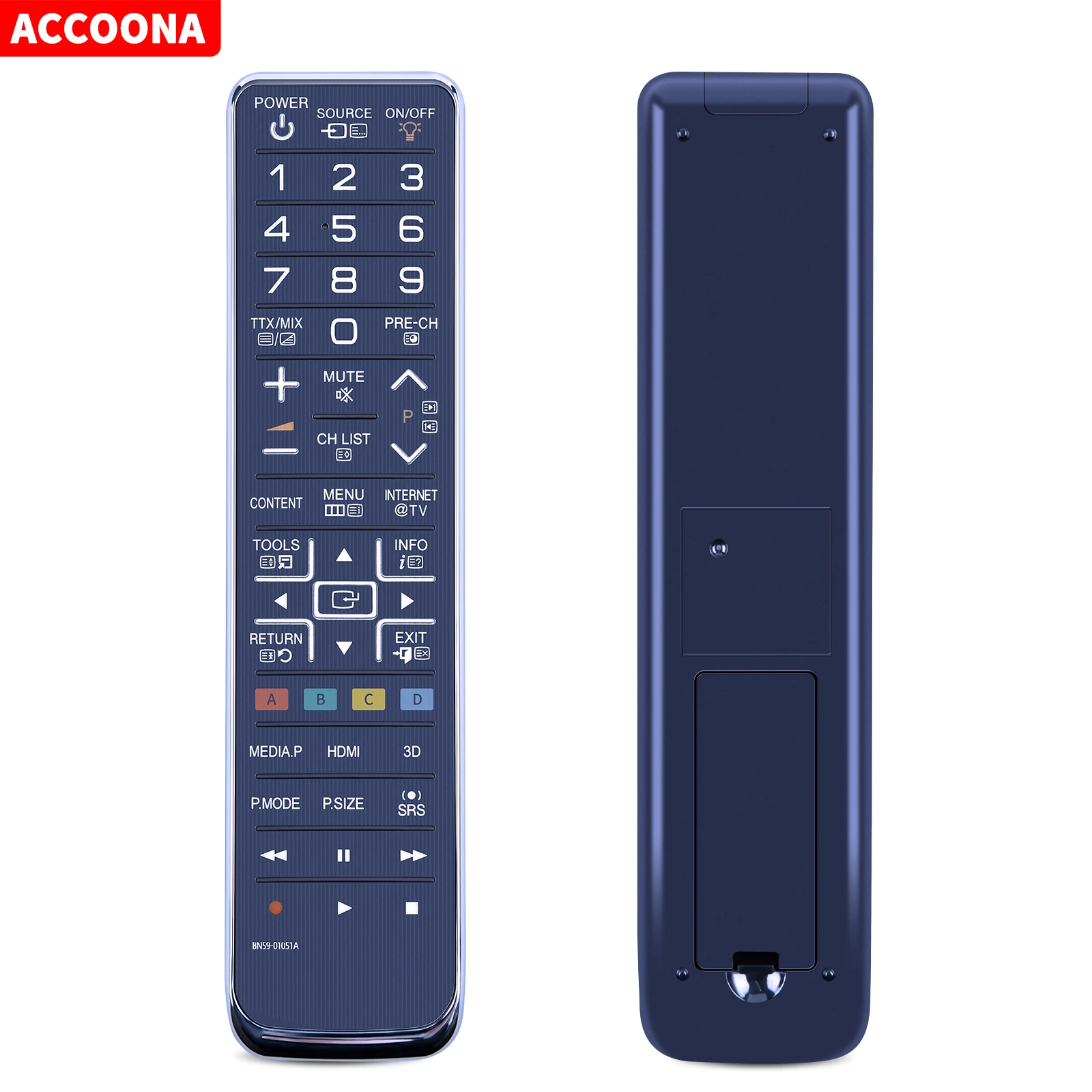 NEW Remote Control For SAMSUNG Smart 3D TV BN59-01051A BN59-01054A UA40C7000 UA46C8000 UA55C7000 UE40D8000YQ UE75F6400AY