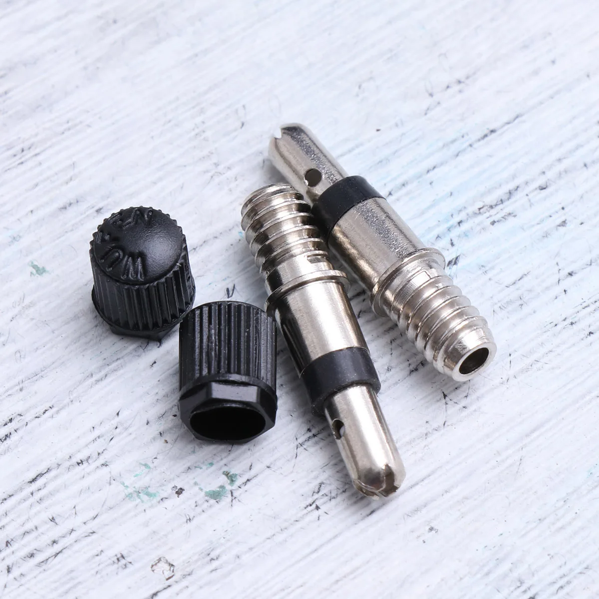8Pcs Core German Style Removable Metal Tubeless Tire Plunger High Precision Stable Performance Easy