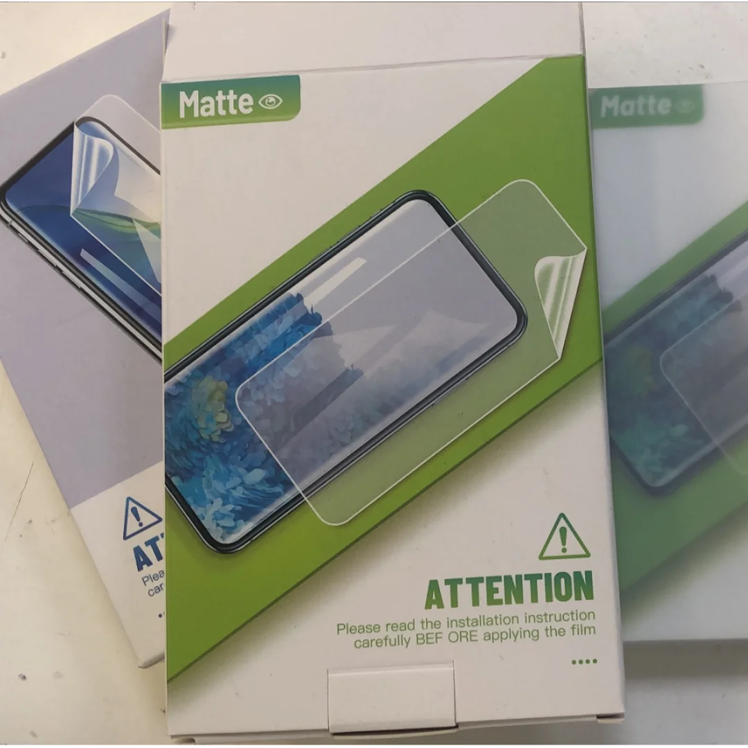 TuoLi 50pcs Matte TPU Hydrogel Film Sheet Sticker Screen Protector For All Phone TL168 TL568MAX TL518 Protecting Cutting Machine