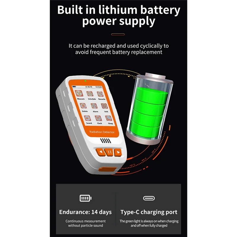 【الأدوات المنزلية】كاشف الإشعاع النووي لعداد Xy-Ray Geiger GM
