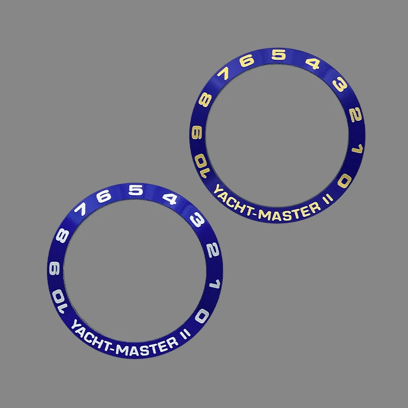 

38mm Tilt Aluminum Bezel Insert Rings Fits SRPD SUB GMT SKX007 SKX009 Watch Case NH35 NH36 Movement Mens Watchs Replace Parts