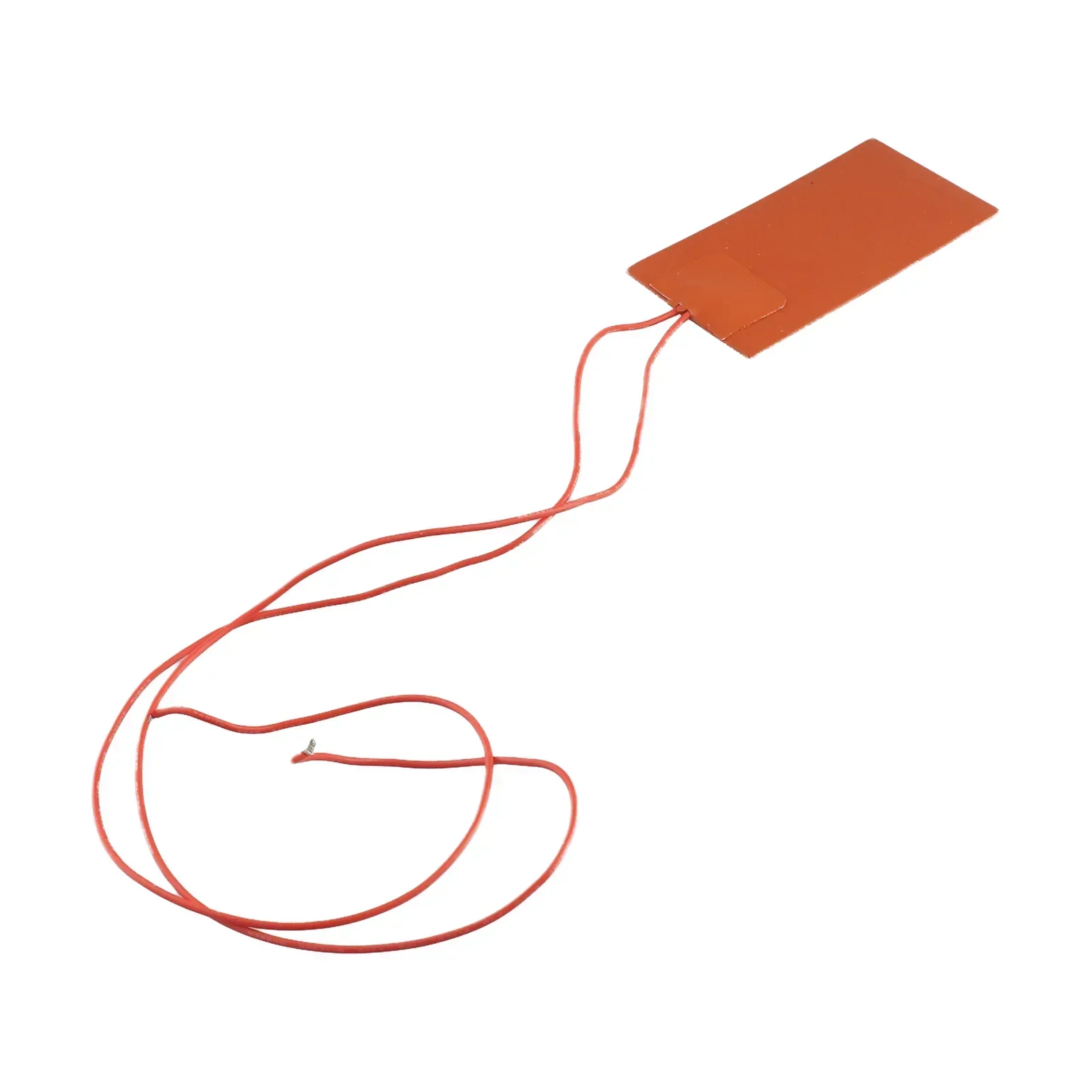 

Heat Mat Silicone Heating Pad Orange Replacement Square Flexible Heated Bed Plate Home Improvement High Quality