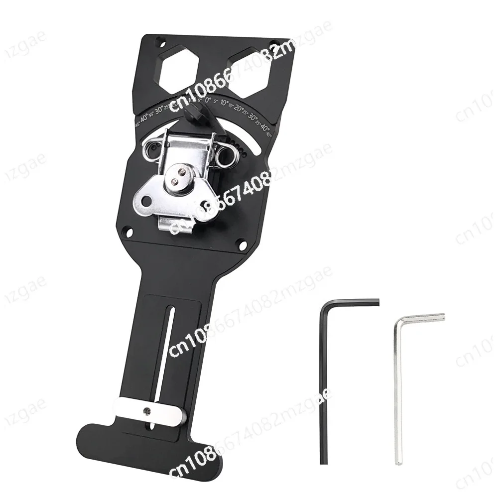 

Woodworking adjustable track, electric circular saw cutting