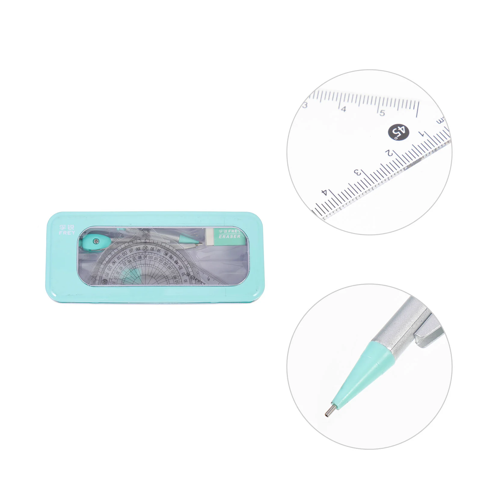 Major Compass Set Pupils Geometry 12X25X12CM Abs Iron Multifunctional Drafting Tool