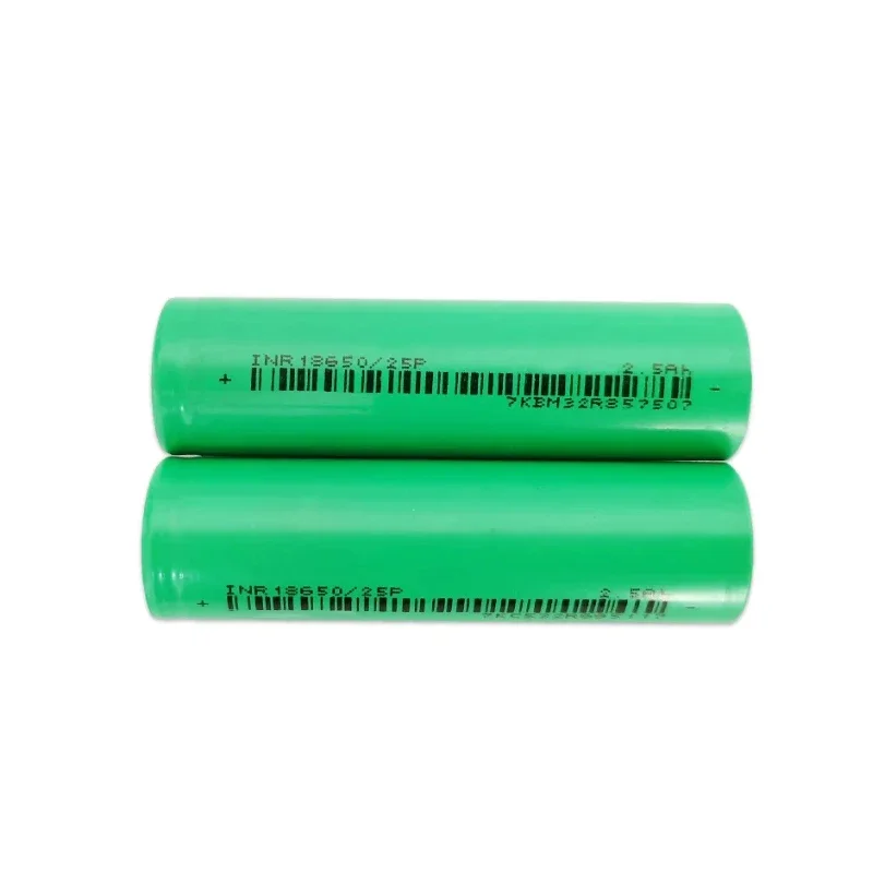 Hurtownia wysokiej jakości oryginalna bateria 18650 25P 2500mah 3.6V akumulatory litowe 18650-25P ogniwo litowo-jonowe