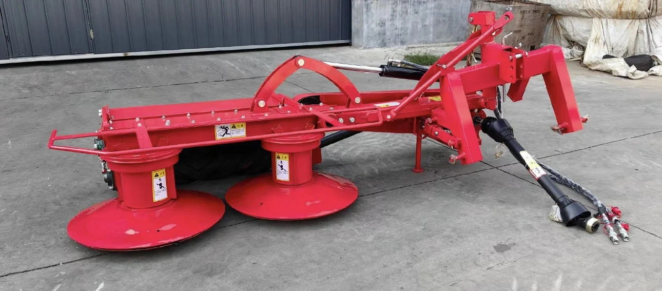 Factory Price High Quality Farm Machinery Tractor Pto Mower Mowing With Flattening Roller