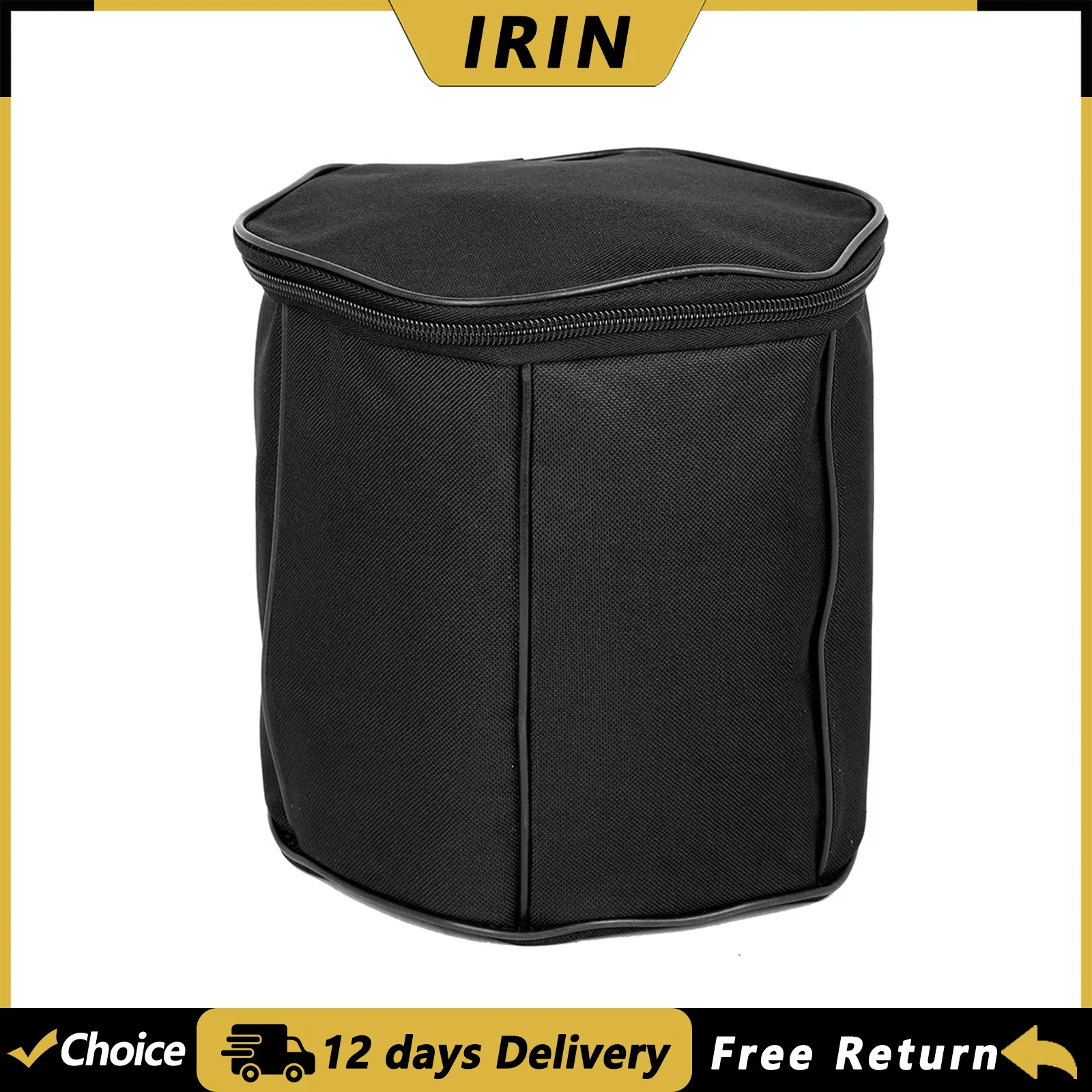 IRIN Hexagonal Accordion Bag Concertina Black Plus Cotton Waterproof Oxford Cloth Handbag Keyboard Instrument Parts Accessories