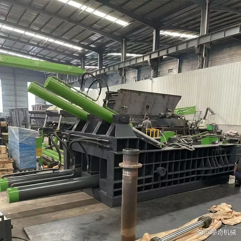 YG Customized High Efficiency Scrap Metal Baler For Aluminum Cans And Shavings, Automatic Metal Baling Press For Non-Ferrous Rec