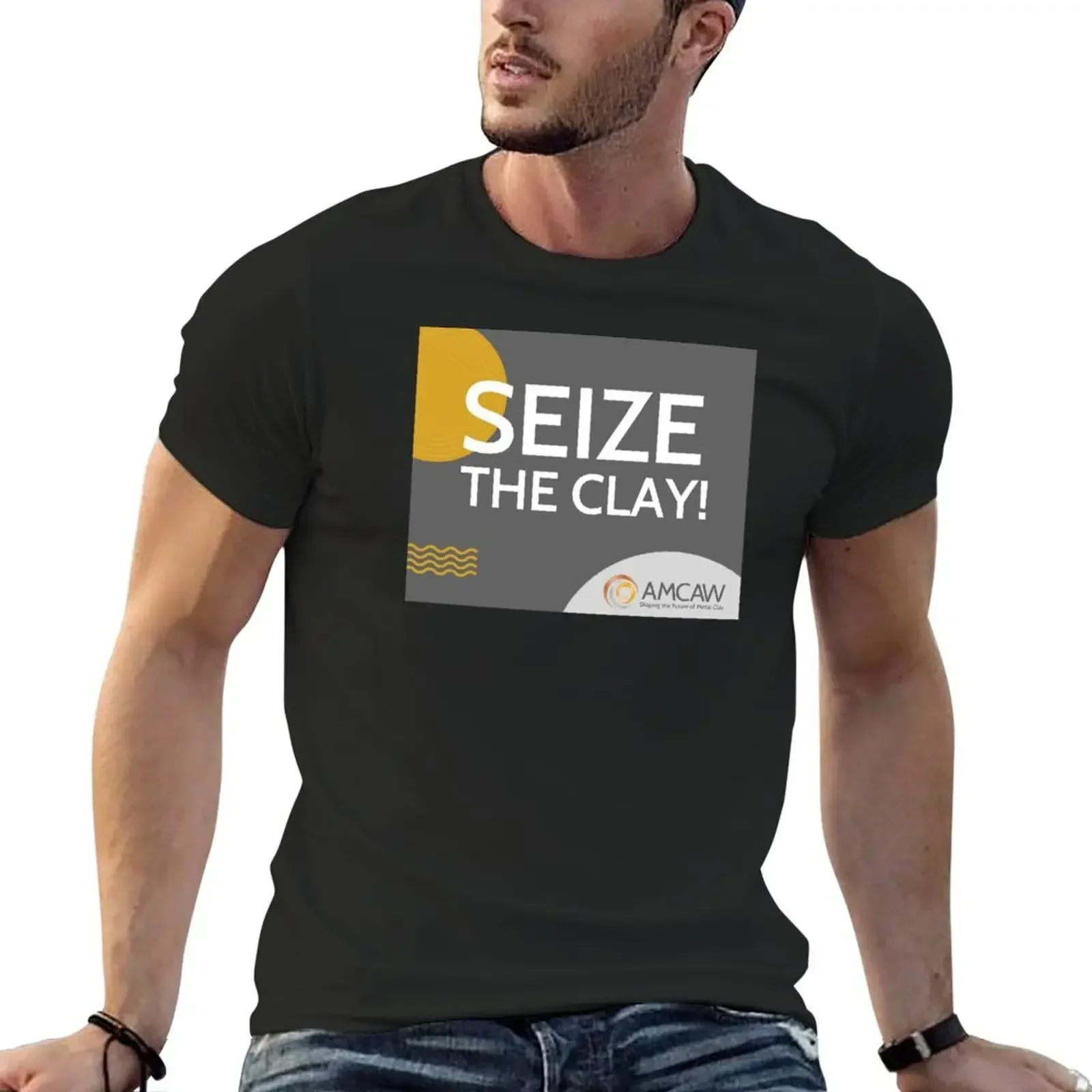 Seize the Clay! T-Shirt rapper graphic tees customs design your own t shirts for men