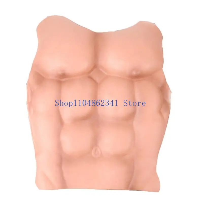 5asd الذكور وهمية العضلات البطن ازياء الدعائم الرجال الصدر البطن العضلات الجلد المشكل