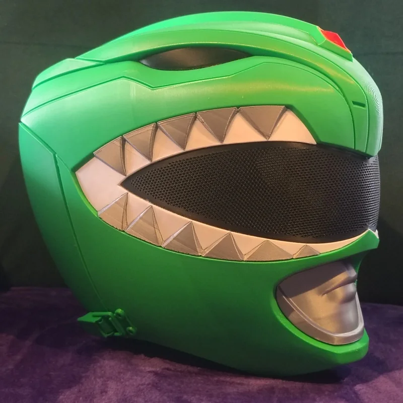 In Stock 3d Printed Green、Red Ranger Helmet Cosplay Prop Costume Accessory Display Collectible Decoration Party Gift Ornament