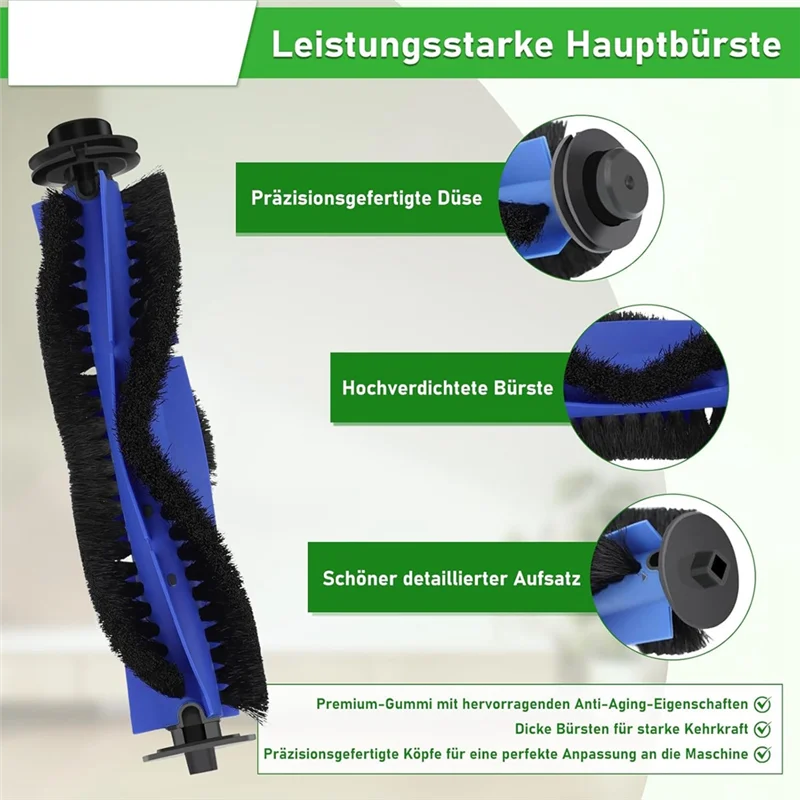 قطع غيار M04K للمكنسة الكهربائية الهجينة Eufy Robovac 11S Max و15C Max و30C Max وG30 Edge وG10