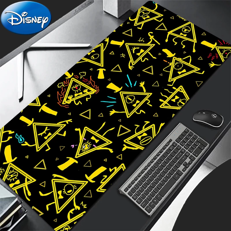 Mouse Pad Laptop Kawaii Anime Gamer Desktop Protector Mat PC Gravity Falls HD Print Mousepad Bill Cipher Gaming HD Keyboard Pad
