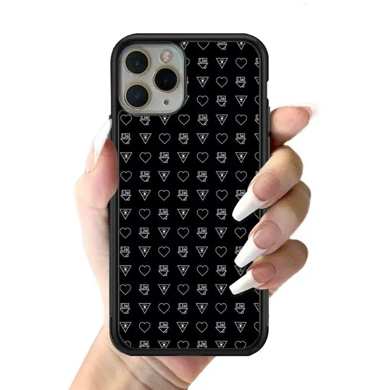 Custodia per telefono The neighborhood Band Custodia in silicone per PC + TPU per iPhone 11 12 13 Pro Max 8 7 6 Plus X SE XR Fundas rigide