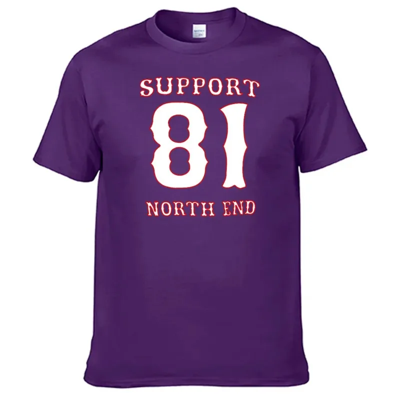 تي شيرت Support 81 North End Hells Angels تي شيرت 100% قطن مبيعات علوية N04 #6