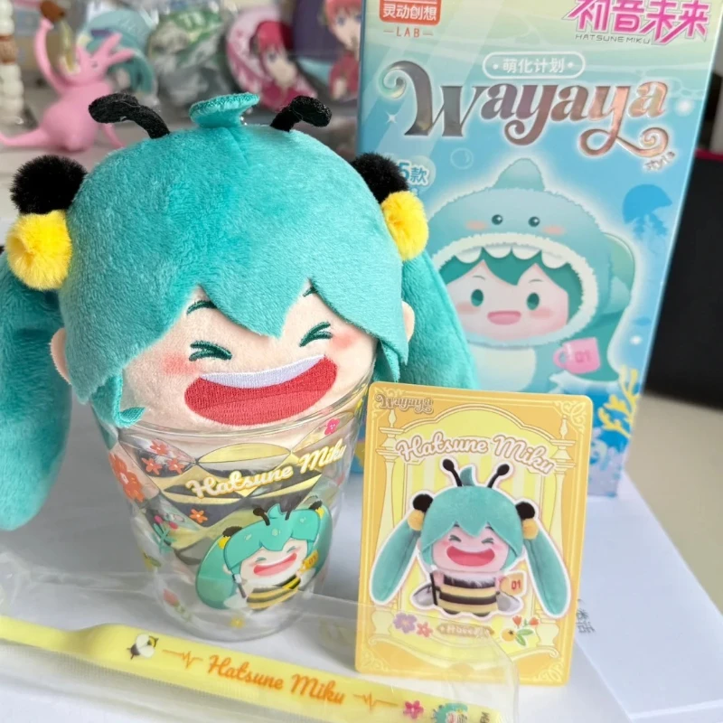 

Лидер продаж Хацунэ Мику, чашка для зубной щетки, серия Wayaya, глухая коробка, каваи, аниме, периферийные устройства, милая фигурка, кукла, специальный кулон, декор, подарок