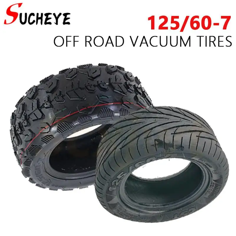 

13-дюймовые резиновые шины для шоссейных/внедорожных125/60-7 для электрического скутера Dualtron X DTX 13X5.00-7, аксессуары