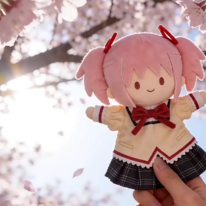 

Tianjiao Works Puella Magi Madoka Magica Plush Hand Puppet Official Genuine Kaname Madoka Akemi Homura Rebellion Story Anime