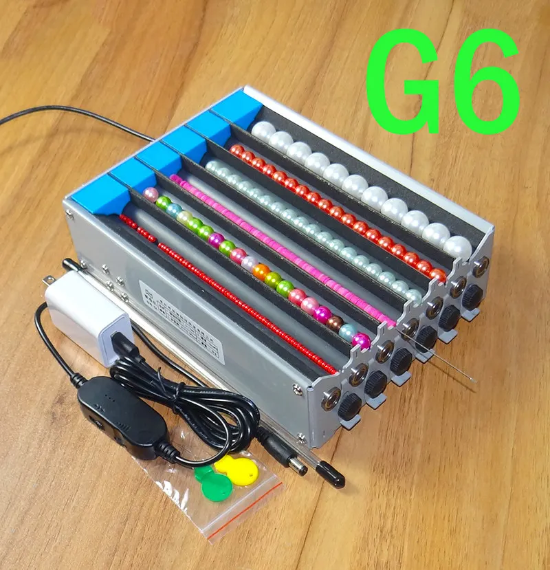 Beading Machine 1.5mm Single/Double Multi-Channel Electric Stringing Automatic Bead Separation Needle