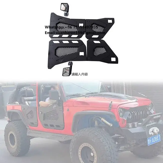 

Hot Sales New 4x4 Car Accessories 2/4 Door Half Door for Wrangler JK 2007-2017 with 1 Year Warranty