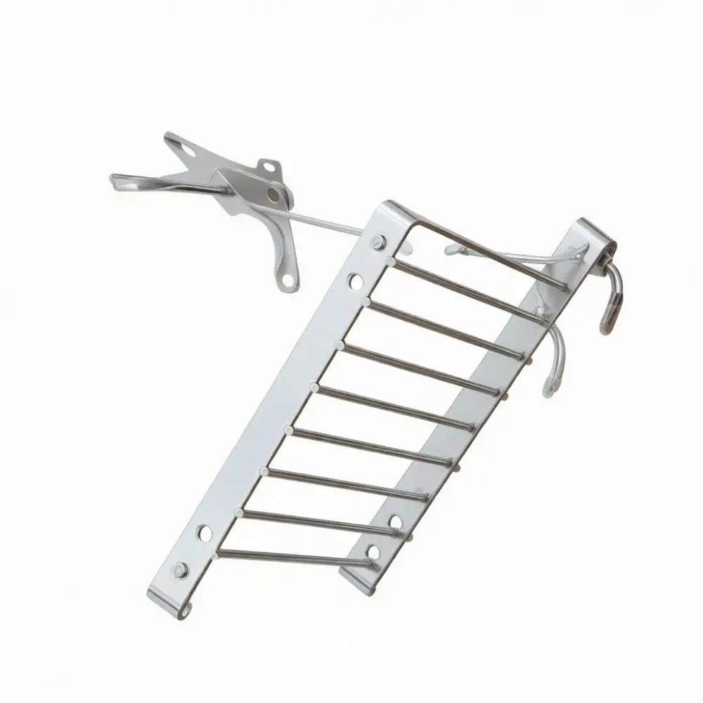Portable Folding Camping Grill Rack Stainless Steel Stove Support Outdoor Cooking Bbq Equipment For Hiking Picnic
