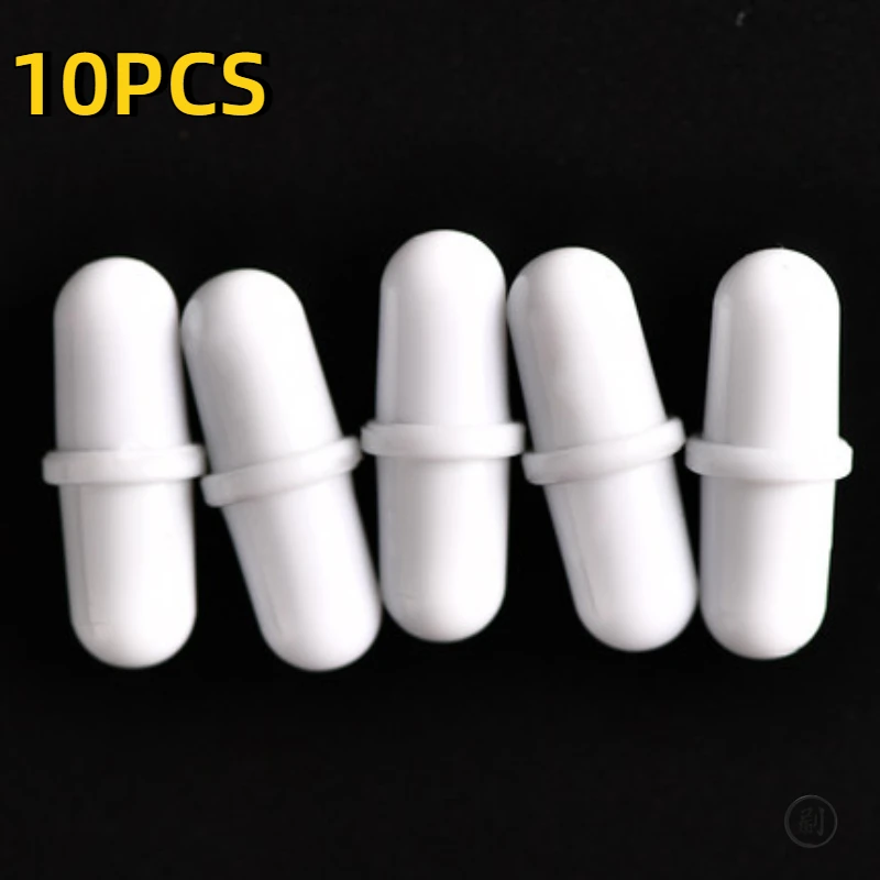 10-teiliges Set automatischer Rührbecher, magnetisierte kreisförmige Kapsel, tragbare Tasse, rotierendes Rad, Kaffeetasse, Magnetrührer