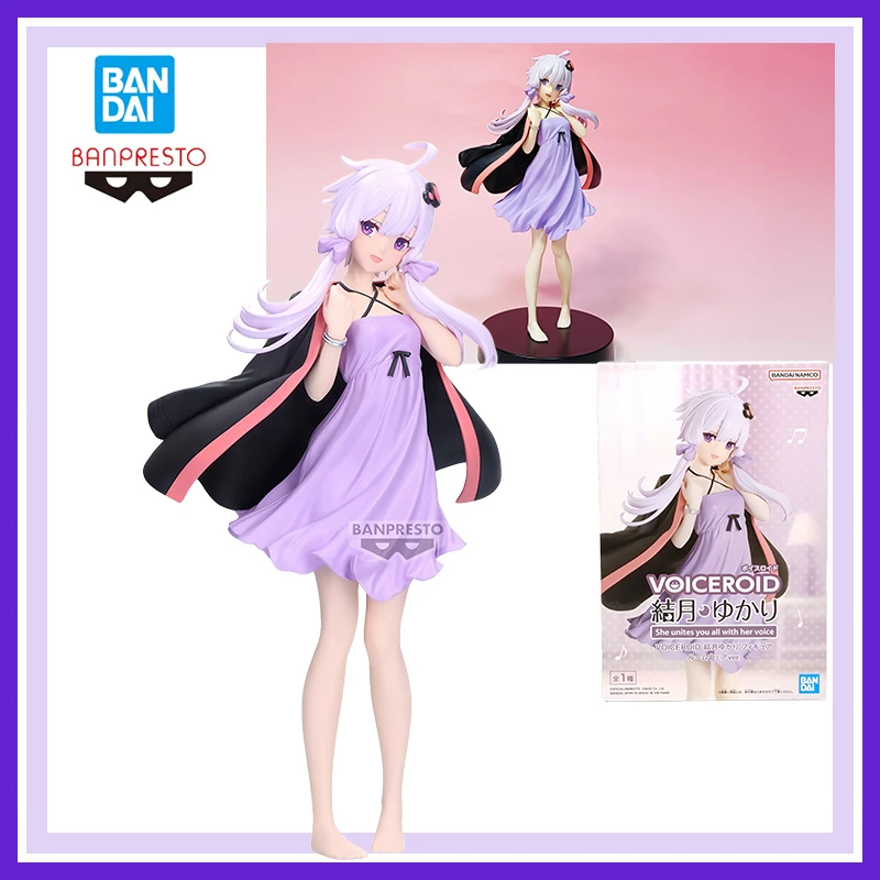 

В наличии: Фигурки Bandai Banpresto Voiceroid Юзуки Юкари в домашней одежде, аниме-модели, игрушки для девочек, подарок, украшение