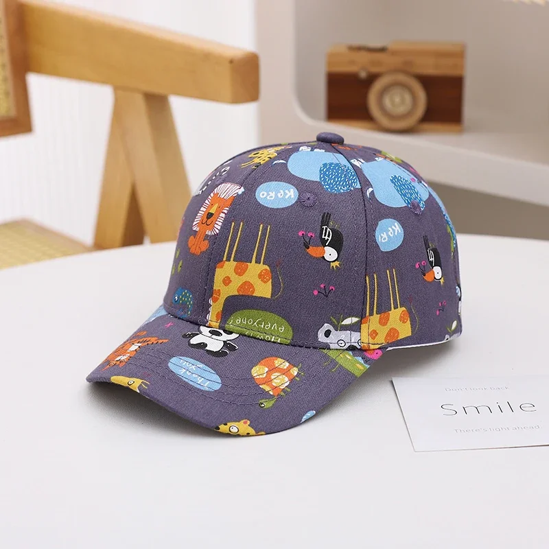 Sommer Kinder Hysterese nhut Cartoon Baby Mädchen und Jungen Visier kappe im Freien Baby Baseball mütze Kleinkind Sonnen hüte für Kinder – Detail 39