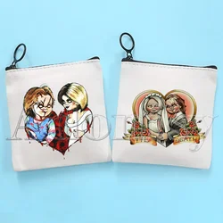 Chucky Canvas Coin Purse Coin Purse Collection Canvas Bag Small Wallet Zipper Key Bag Hand Gift