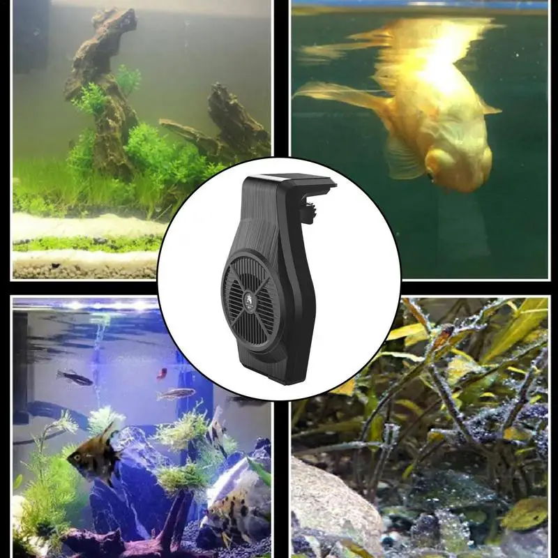 Mini Aquarium Chiller USB Cooling Chiller Fan For Fish Tank 25W Cooling Supplies For Shrimp Coral Tropical And Sea Fish Tank