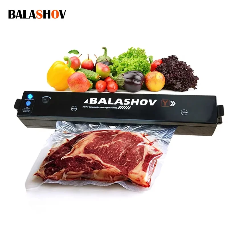 

Vacuum Food Sealer Household Eletric Vacuum Packaging Machine 220V Automatic Vaccum Packer With 10 Pcs Saver Bags Kichen Tool