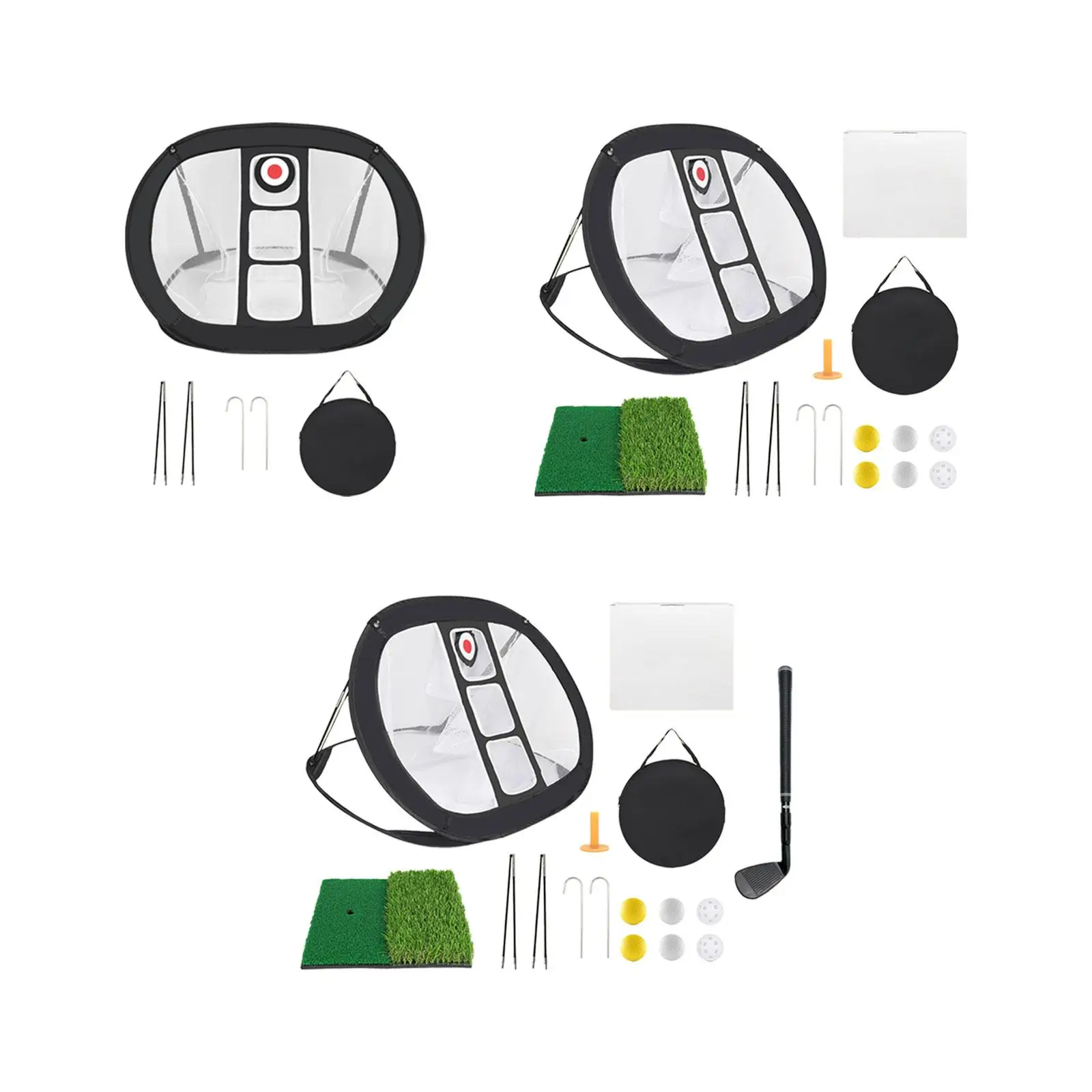 

Golf Chipping Net Golf Hitting Net System Easy to Install Golf Accessories