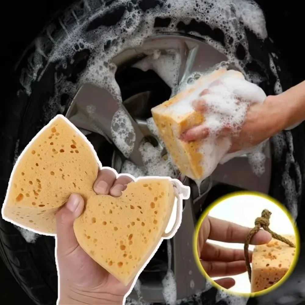 New Density Sponge Car Wash Sponge Absorbent Reusable Cleaning Sponge Honeycomb Non Scratch Sponge Block Car Cleaning
