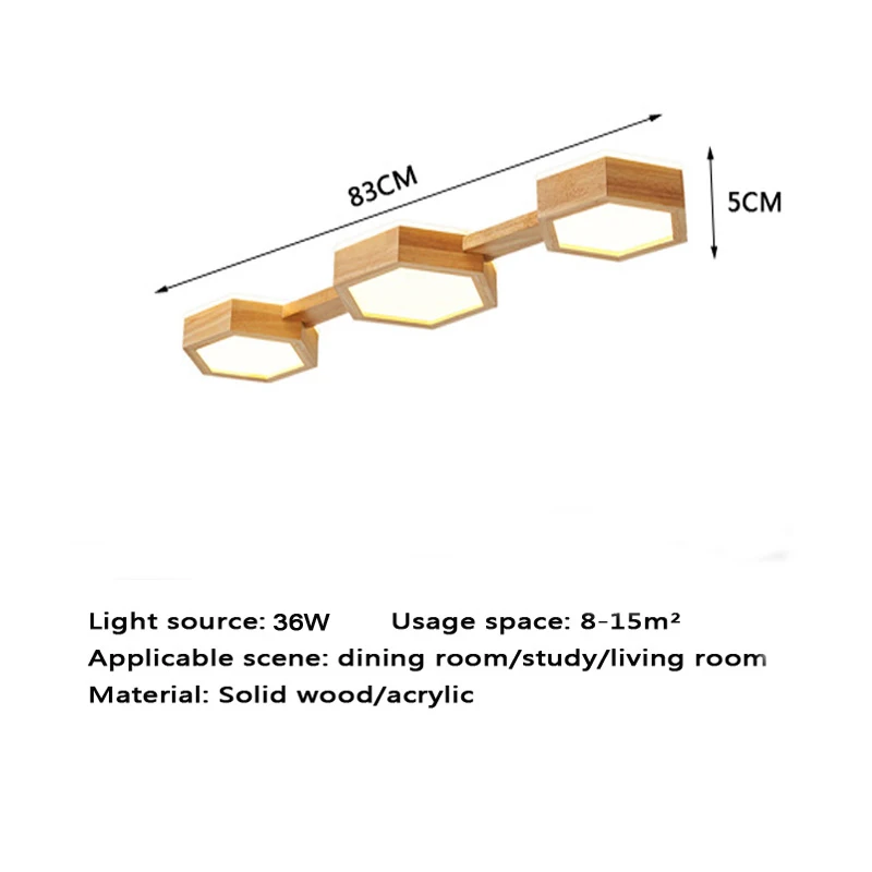Nordic Led Long Strip Ceiling Light Modern Simple Entrance Hall Corridor Corridor Creative Solid Wood Balcony Lighting
