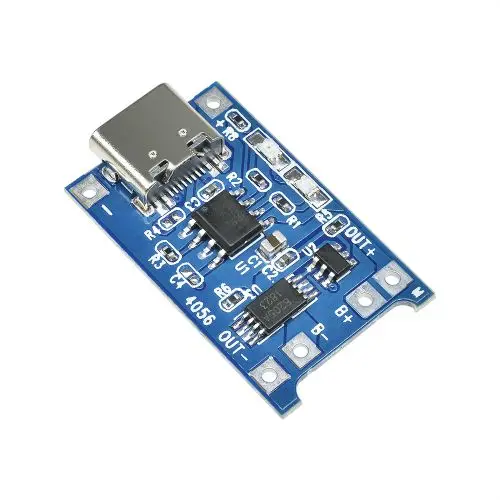 1-10Pcs 5V 1A TYPE-C Micro USB 18650 TC4056A Lithium Battery Charging Board Charger Module with Protection Dual Functions TP4056