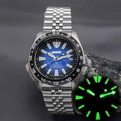 Design SKX007 Dive Men's Watch With Japan NH36 NH35 Automatic Movement Sapphire Glass 200M Waterproof 316L Stainless Steel C3 Lu