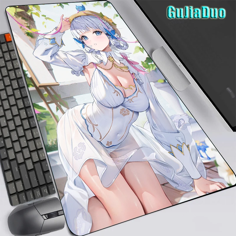 Genshin Impact 40x90 Extra Large Comic Mouse Pad Computer Table Desk Mat Gamer XXL Gaming Hoom Accessories Kawaii Anime Mousepad