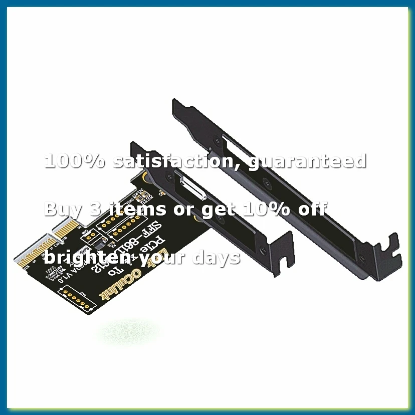 PCIe4.0 X4 to SFF-8611/8612 Adapter Card PCIe X4 4.0 External High-Speed Expansion Interface External Support Chassis